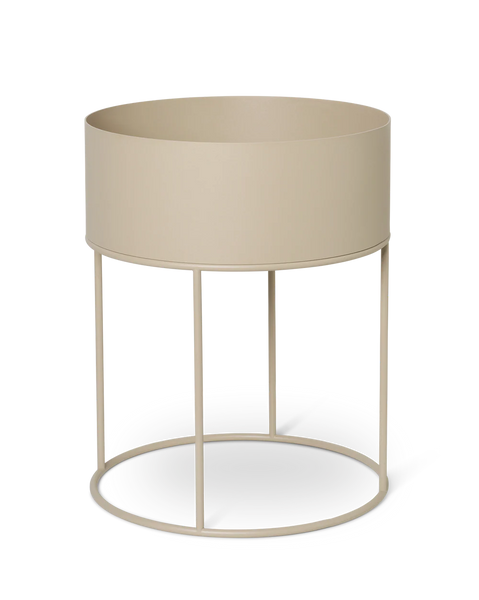 サイドテーブル・ナイトテーブル・ローテーブル ferm LIVING | Plant Box Round Cashme Ferm Living | Plant Box Round | Earl of East