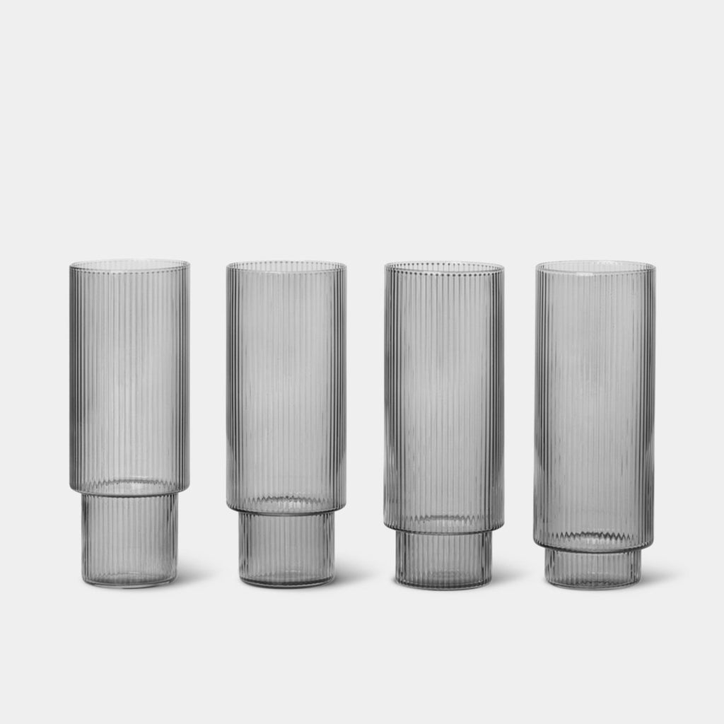 Ripple Long Drink Glass Set