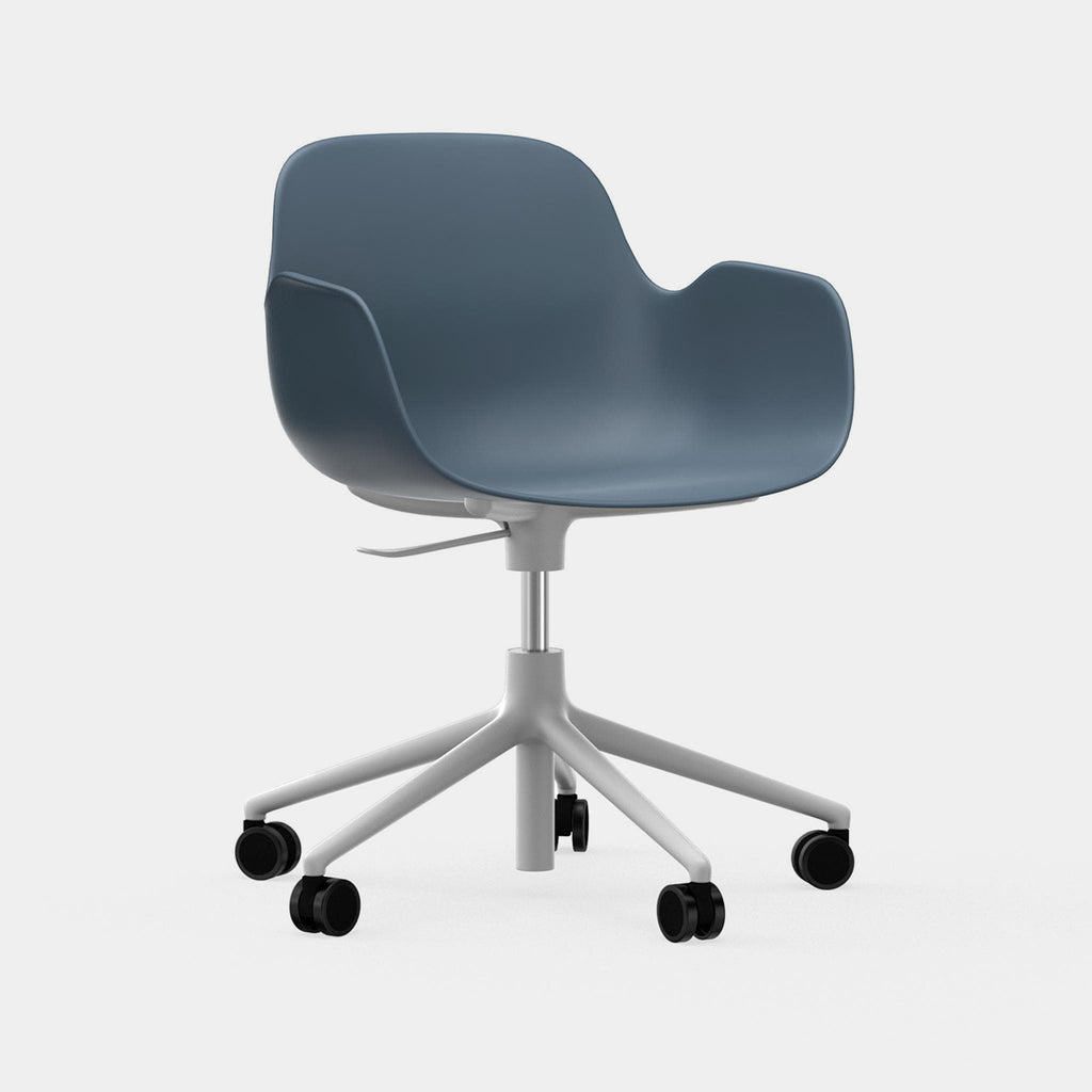 Form Armchair, castor base