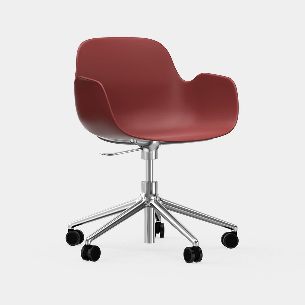 Form Armchair, castor base
