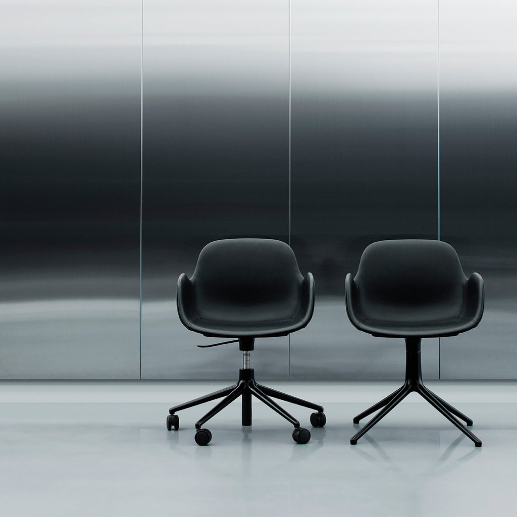 Form Armchair, castor base