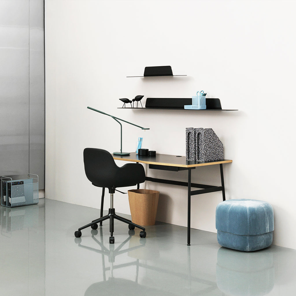 Form Armchair, castor base