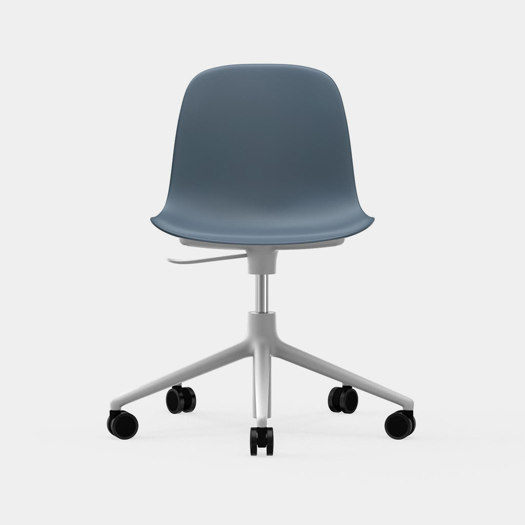 Form Side Chair, castor base