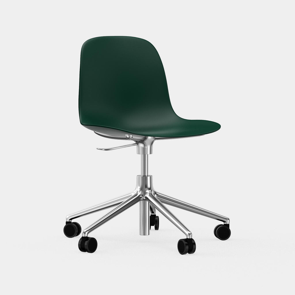 Form Side Chair, castor base
