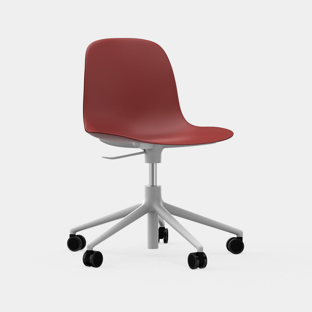 Form Side Chair, castor base