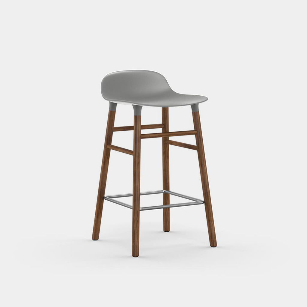 Form Stool, wood legs