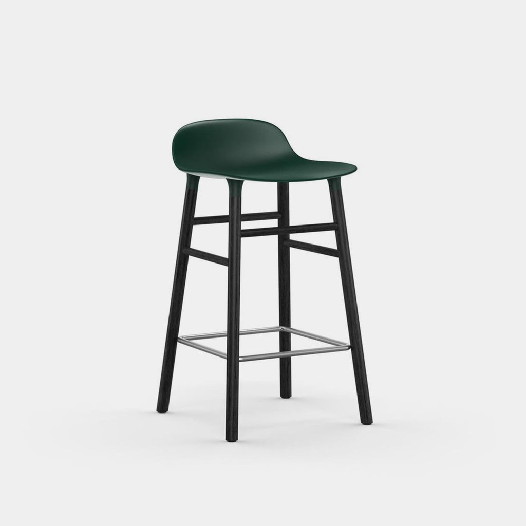 Form Stool, wood legs