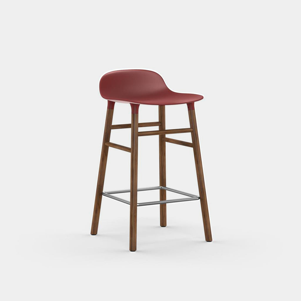 Form Stool, wood legs