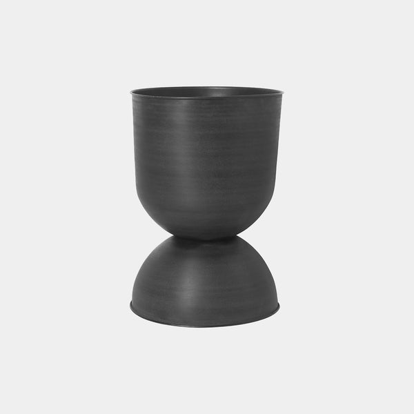 Ferm Hourglass Pot - Medium - Black