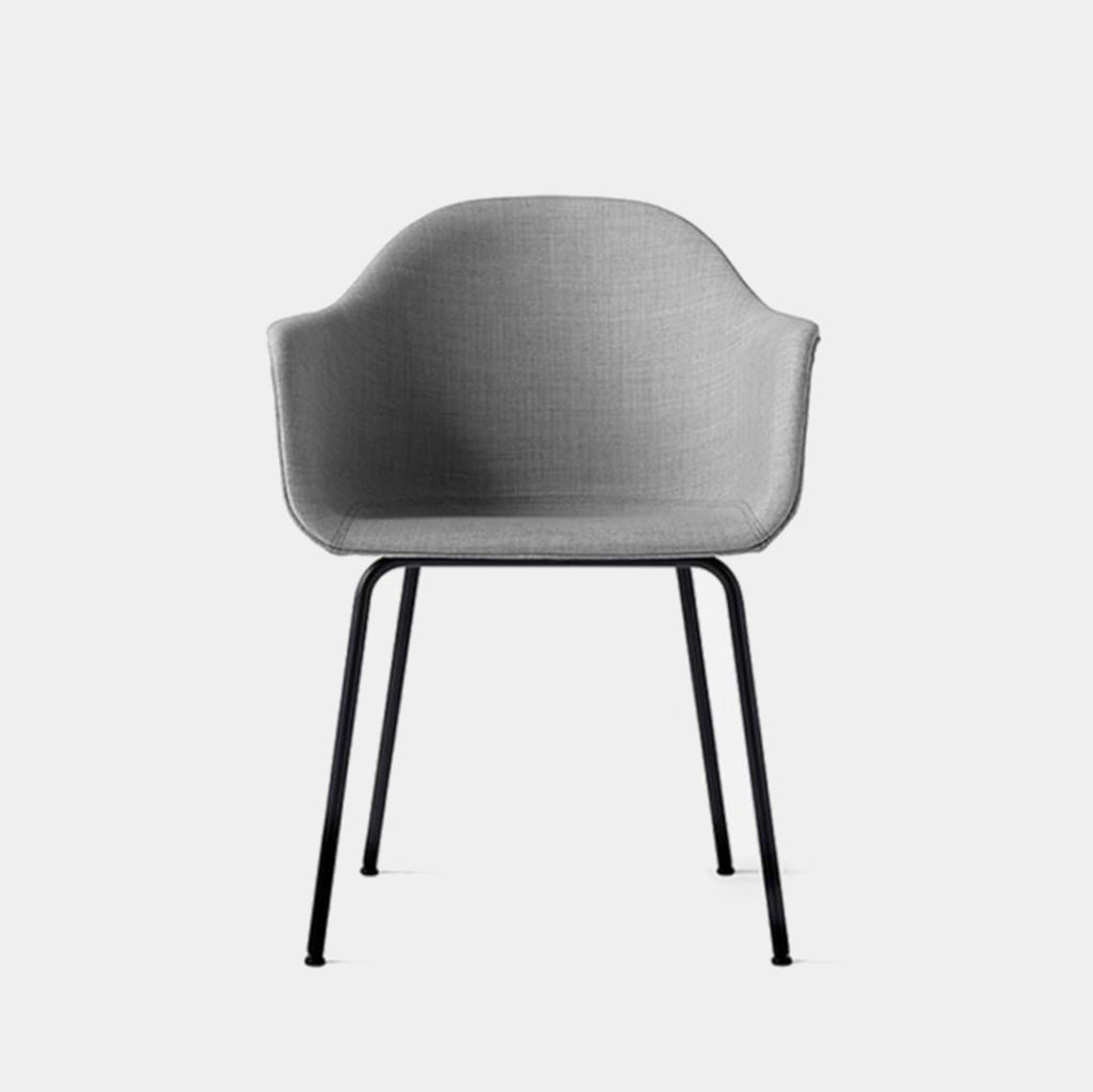 Harbour Chair, Upholstered, Steel Legs