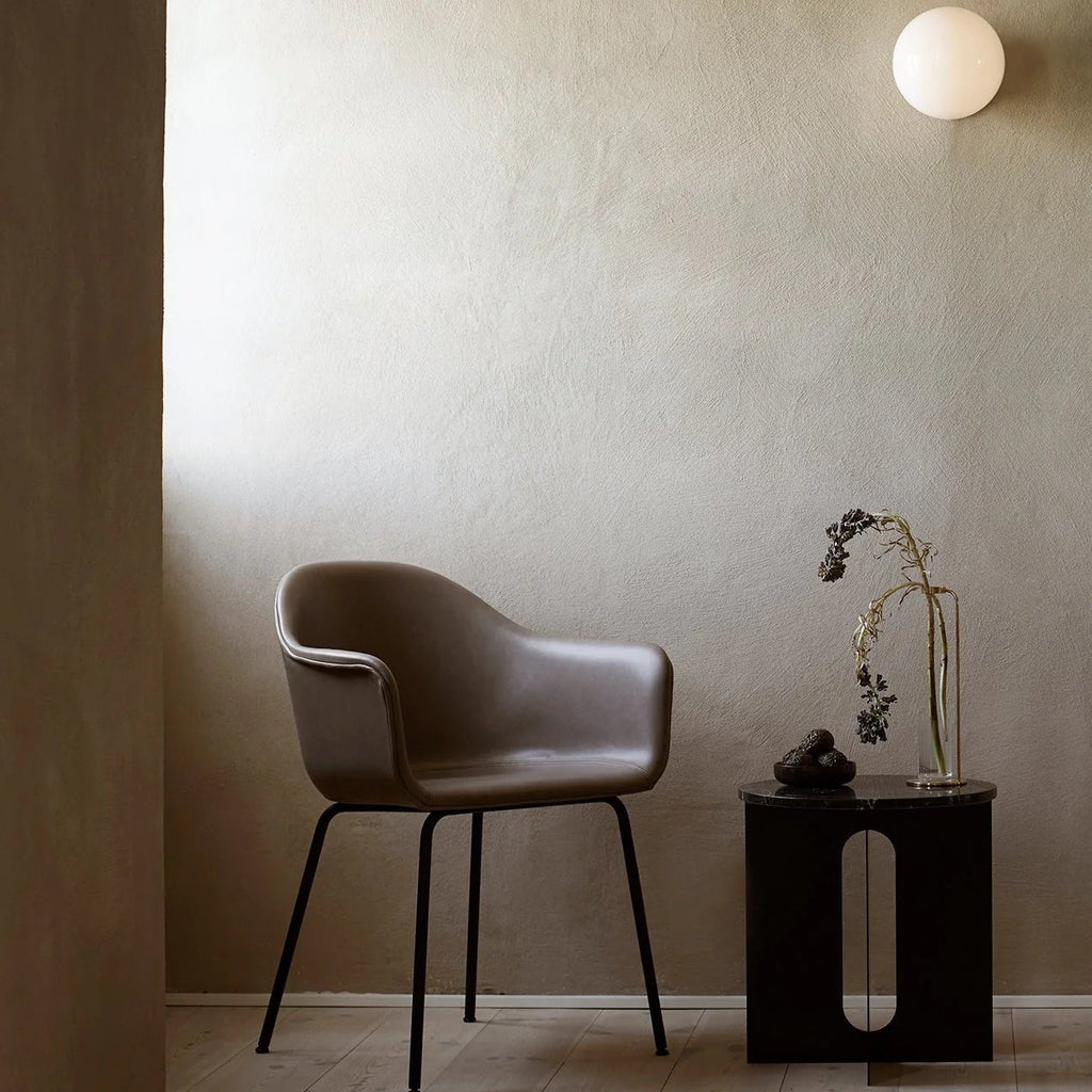 Harbour Chair, Upholstered, Steel Legs