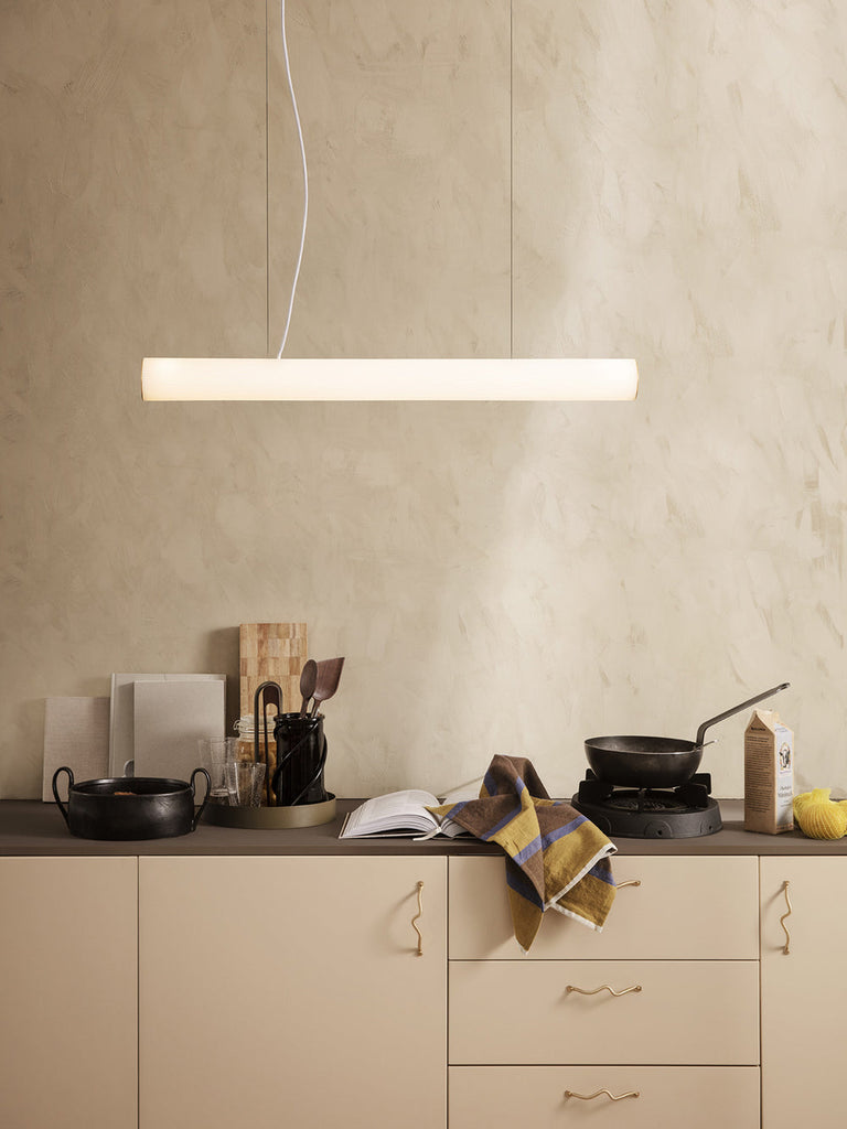 Ferm Living Vuelta Pendant White/Brass