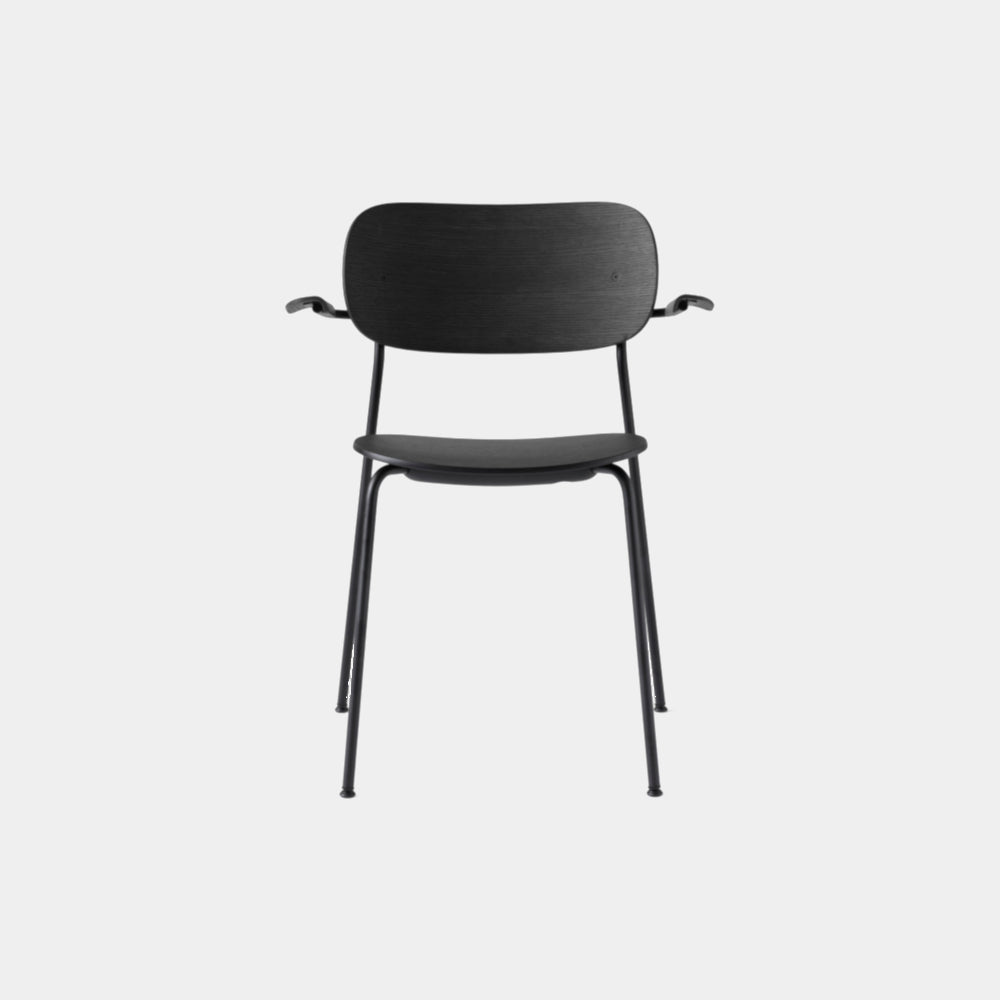 Co Chair, Oak Dining Chair with Armrest