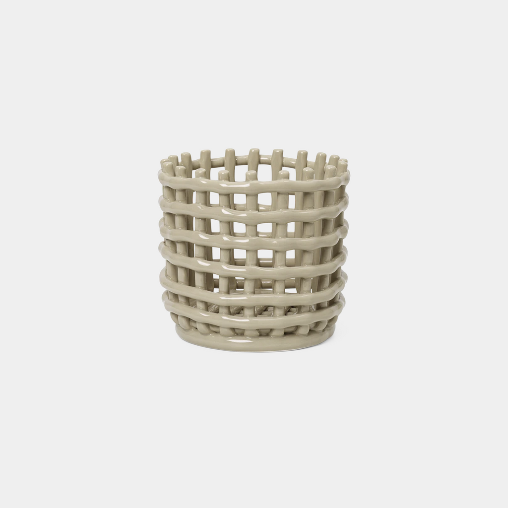 Ceramic Basket, small