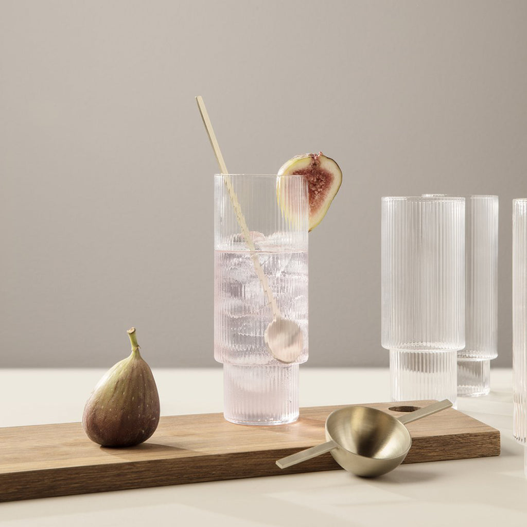 Ripple Long Drink Glass Set