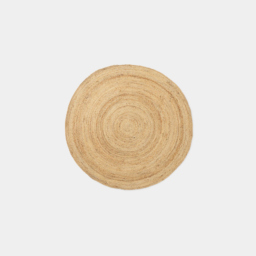 Eternal Round Jute Rug