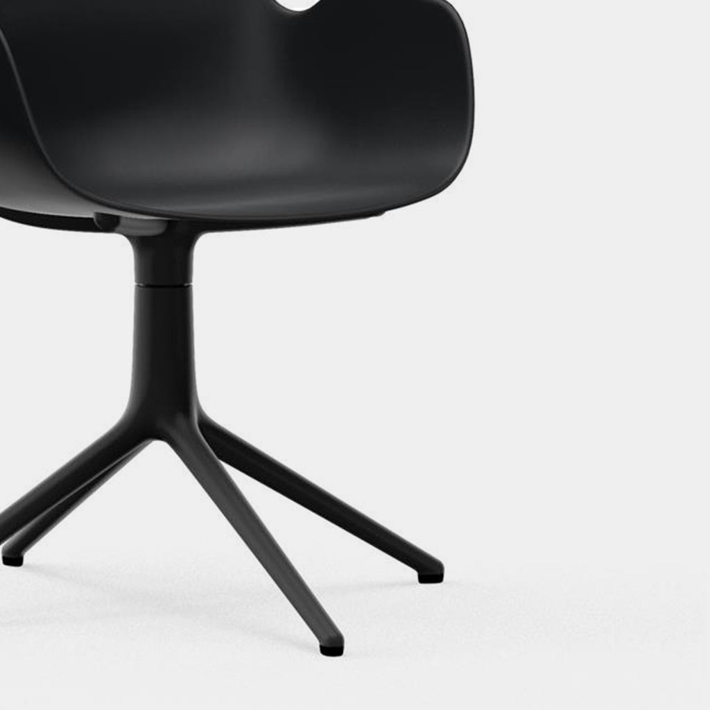 Form Armchair, swivel base