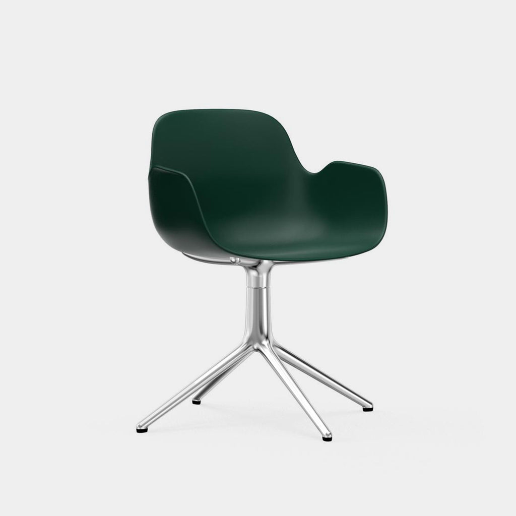 Form Armchair, swivel base