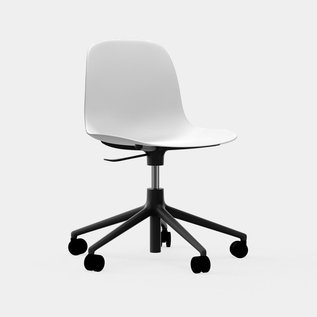 Form Side Chair, castor base