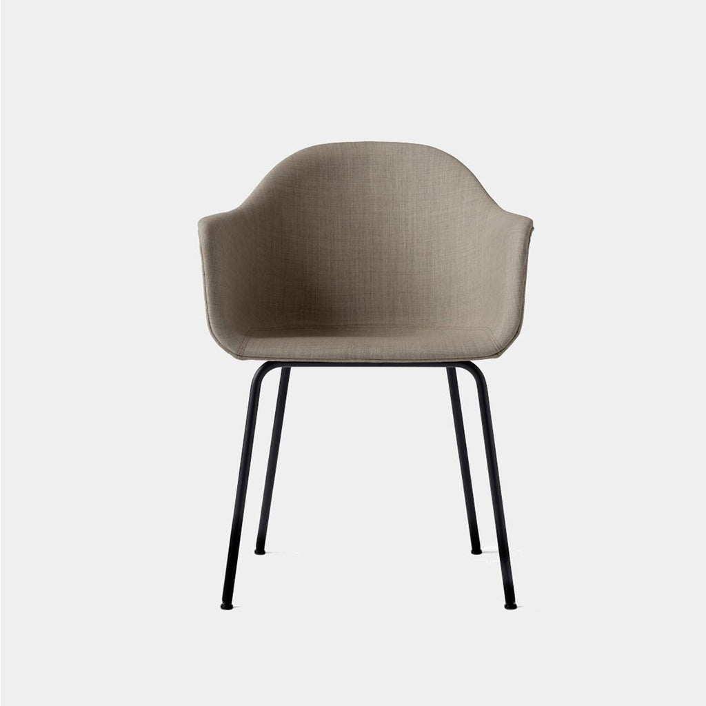 Harbour Chair, Upholstered, Steel Legs