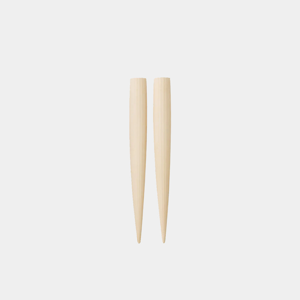 Audo Copenhagen Hydrous Watering Stick in unglazed earthenware, shown upright against a neutral background.